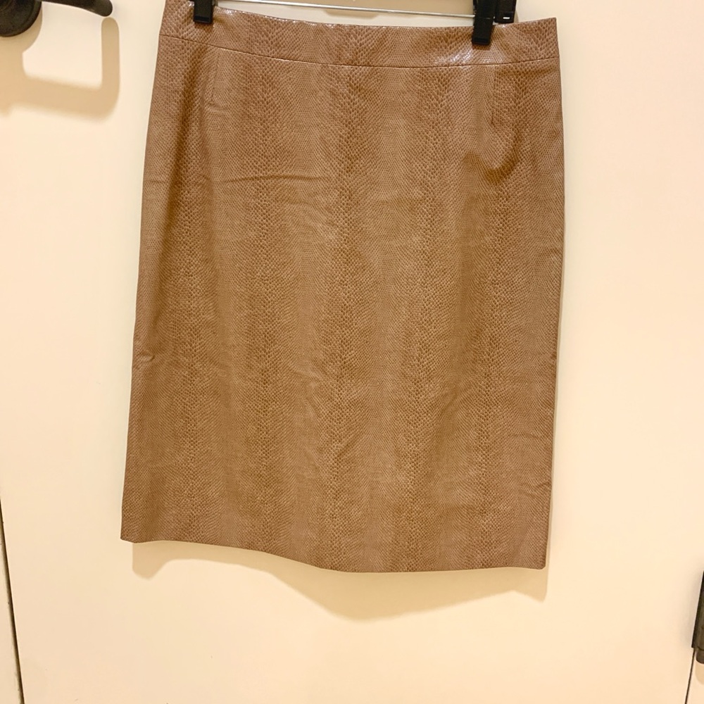 Armani Exchange Brown Pencil Skirt